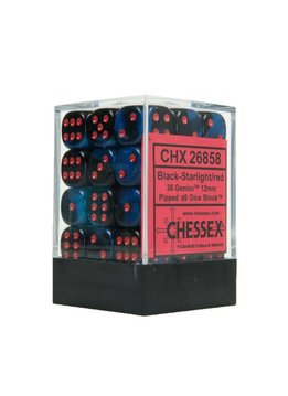 26858 36 Black-Starlight/Red Gemini