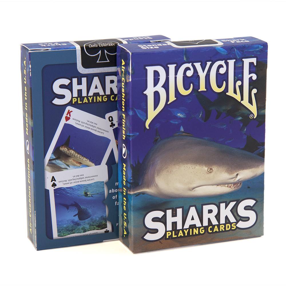 Bicycle Deck Sharks
