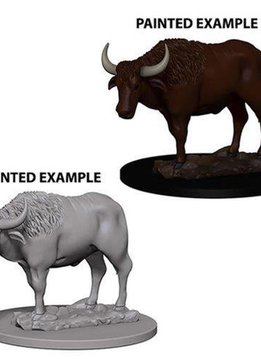 Wizkids Unpainted Minis: Oxen