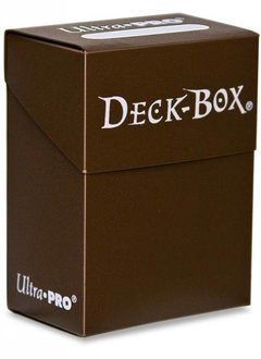 Ultra Pro Bundle - Brown Deck Box