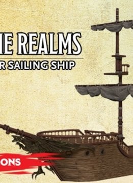 D&D Icons - The Falling Star Sailing Ship