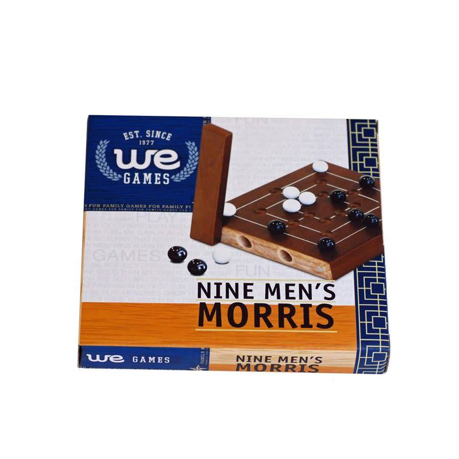 Wooden Nine Men's Morris 5"
