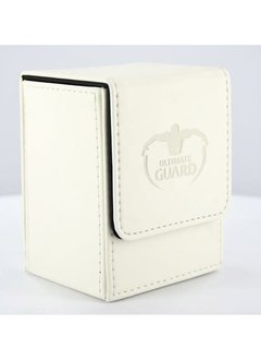 UG Flip Deck Case Leather blanc