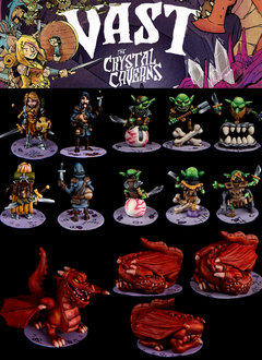 Vast The Crystal Caverns Minis