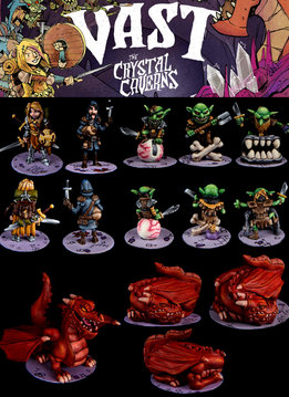 Vast The Crystal Caverns Minis