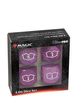 Dice: Loyalty Dice Set: Magic the Gathering: Swamp (4pc)