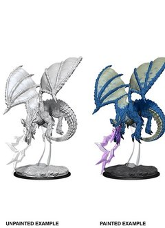 D&D Unpainted Minis -  Wave 8 Young Blue Dragon