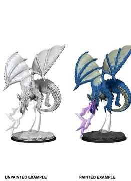 D&D Unpainted Minis -  Wave 8 Young Blue Dragon