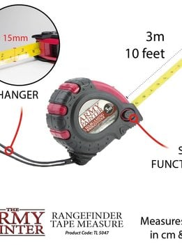 Army Painter Rangefinder Tape Measure