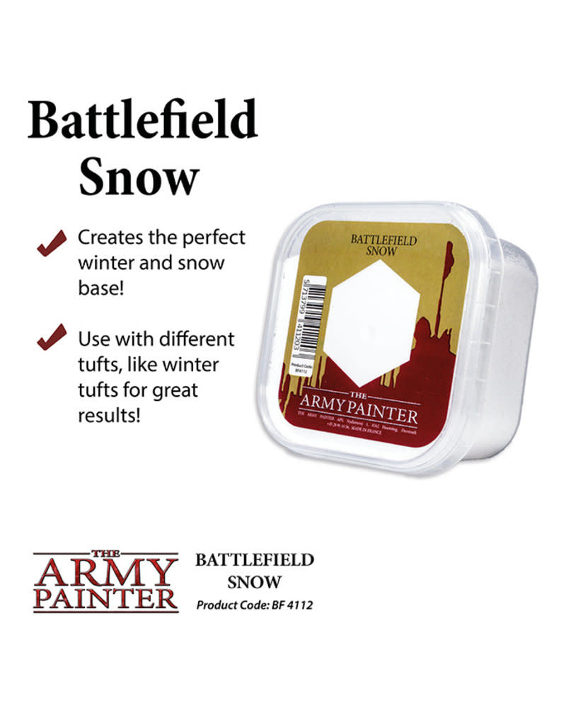 Army Painter Battlefield Snow