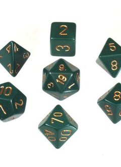 25415: 7 opaque Dusty Green/copper