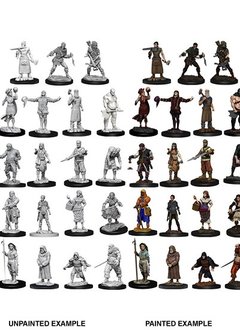 Wizkids Unpainted Minis Townspeople/Accessories