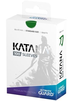 UG Katana Standard Green 100ct Sleeves