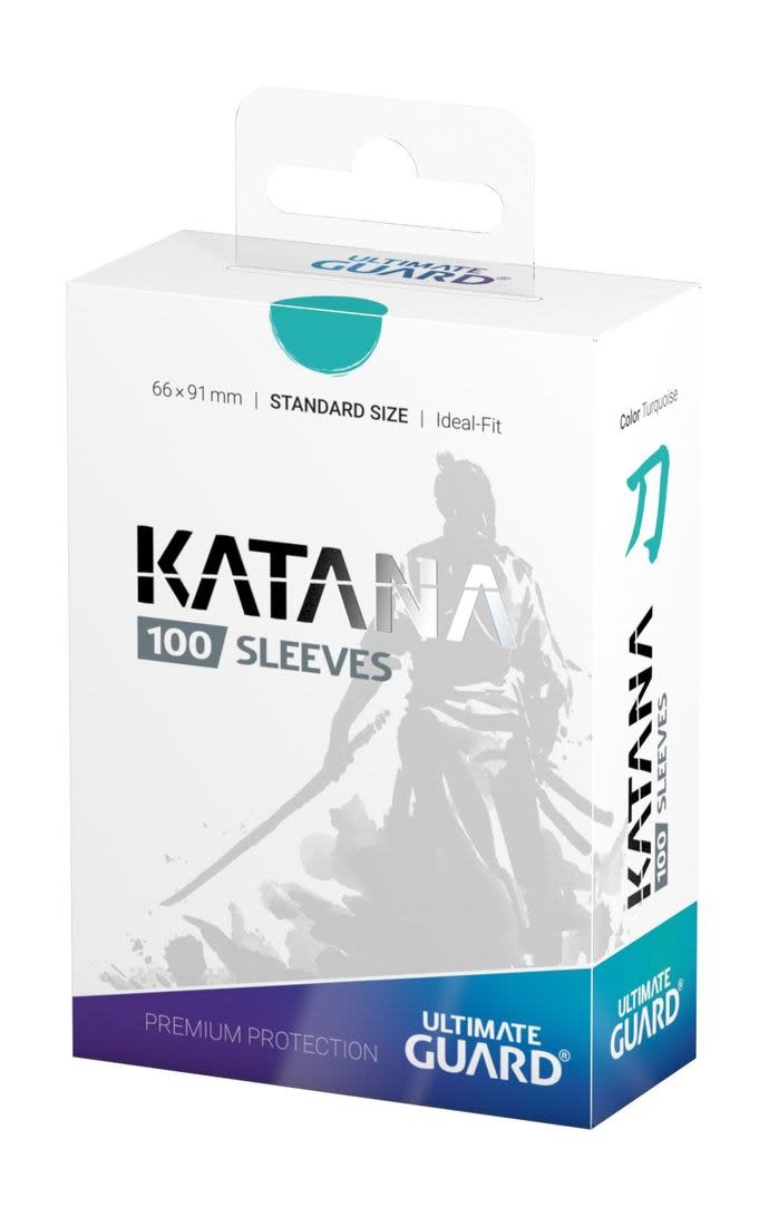 Katana Standard Turquoise 100ct Sleeves