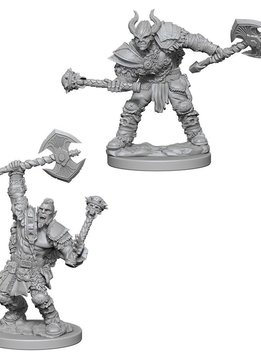 Pathfinder Battles Deep Cuts Unpainted Miniatures: Wave 3: HalfOrc Male Barbarian