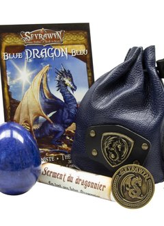 Dragon Egg Pouch Deluxe - Blue