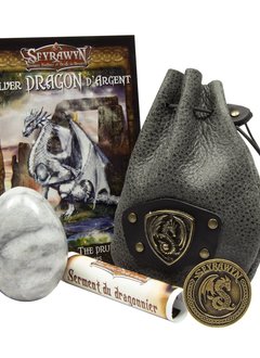 Dragon Egg Pouch Deluxe - Silver
