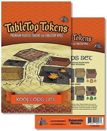 Tabletop Tokens: Rooftops Set