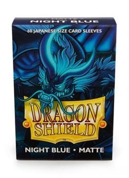 Dragon Shield Matte Japanese Night Blue Sleeves