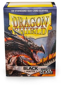 Dragon Shield Matte Black NonGlare Sleeves