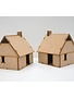 Northern European House 2 Pack (Unpainted / Unassembled)
