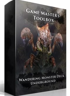 GM Toolbox: Wandering Monster Deck Underground