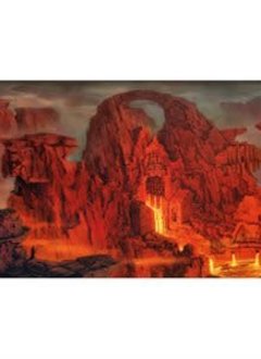 UG Playmat: Lands Edition II Mountain 61x35