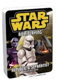 Star Wars RPG: Adversary Deck - Republic and Separatist