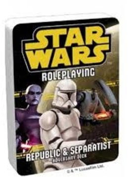 Star Wars RPG: Adversary Deck - Republic and Separatist
