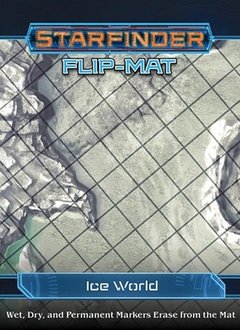 STARFINDER FLIP-MAT ICE WORLD