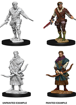 DND Unpainted Minis WV9: Male Human Rogue