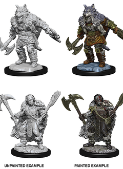 Half-Orc Male D&D NMM Unpainted: Wave 9