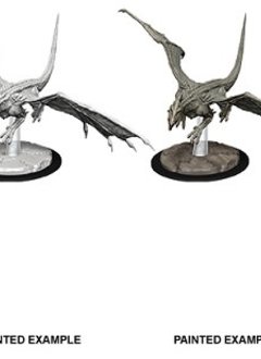 D&D Unpainted Minis: Young White Dragon (WV9)