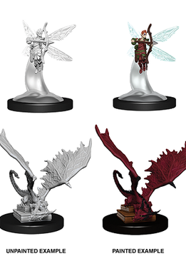 D&D Nolzur's Marvelous Unpainted Miniatures: Wave 9: Sprite & Pseudodragon