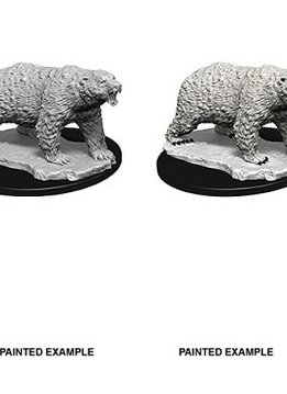 WizKids Deep Cuts Unpainted Miniatures: Wave 9: Polar Bear