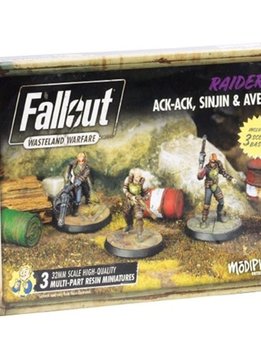 Fallout: Wasteland Warfare - Raiders Ack-Ack, Sinjin & Avery