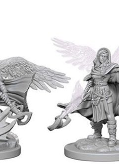 D&D Unpainted Minis: Aasimar Female Wizard