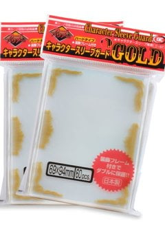 KMC Character Guard Gold Sleeves 60ct