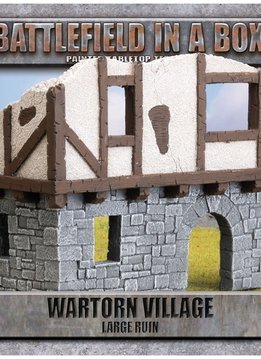 Battlefield in a Box: Wartorn Village Large Ruins