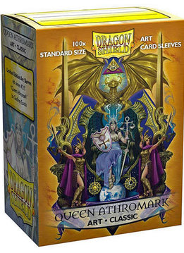 Queen Athromark Coat of Arms Dragon Shield Sleeves Ltd. Ed. Matte Art 100ct