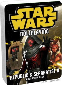 Star Wars RPG: Adversary Deck - Republic and Separatist II