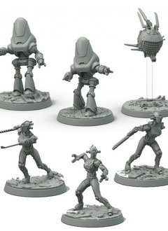 Fallout: Wasteland Warfare - Robots Assaultrons / Protectrons