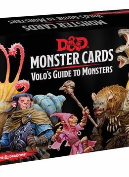 D&D Monster Cards: Volo's Guide to Monsters