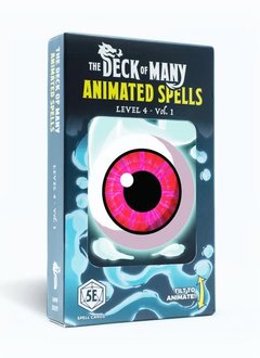 Deck of Many Animated Spells: Level 4 Vol.1