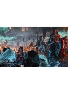 UG Playmat: Court of the Dead Demithyle War