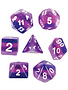 Purple Haze 7pc Layered Dice Set