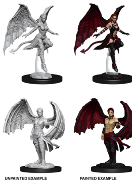 D&D Unpainted Minis: Succubus & Incubus