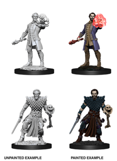 D&D NMM Unpainted: Wave 10: Male Human Warlock