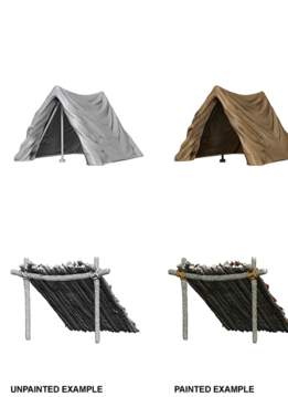 Wizkids Unpainted Minis Wv10 Tent And Lean-To