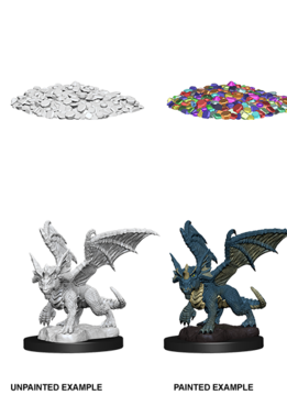 D&D Nolzur's Marvelous Unpainted Miniatures: Wave 10: Blue Dragon Wyrmling